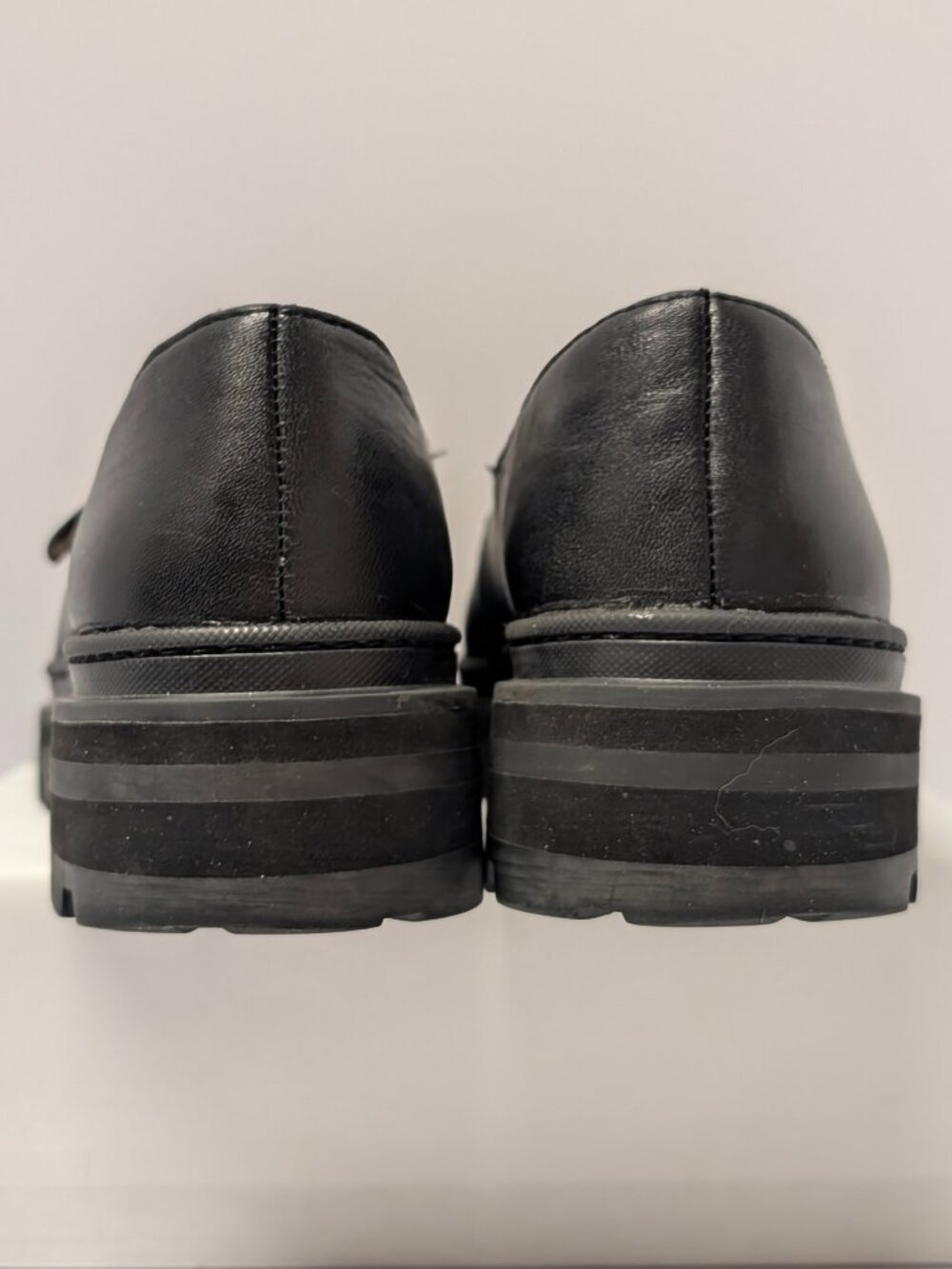 Madewell The Freya Platform Lugsole Mary Jane in True Black - Picture 10 of 16